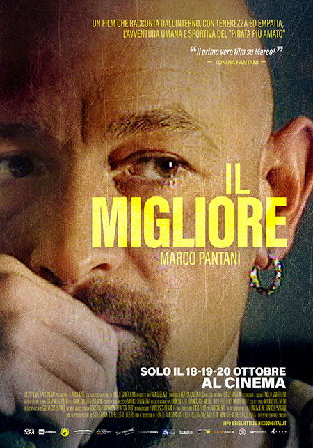 IL MIGLIORE. MARCO PANTANI, #Il cinema celebra il Pirata: arriva nelle sale il film evento &#8220;IL MIGLIORE. MARCO PANTANI&#8221;